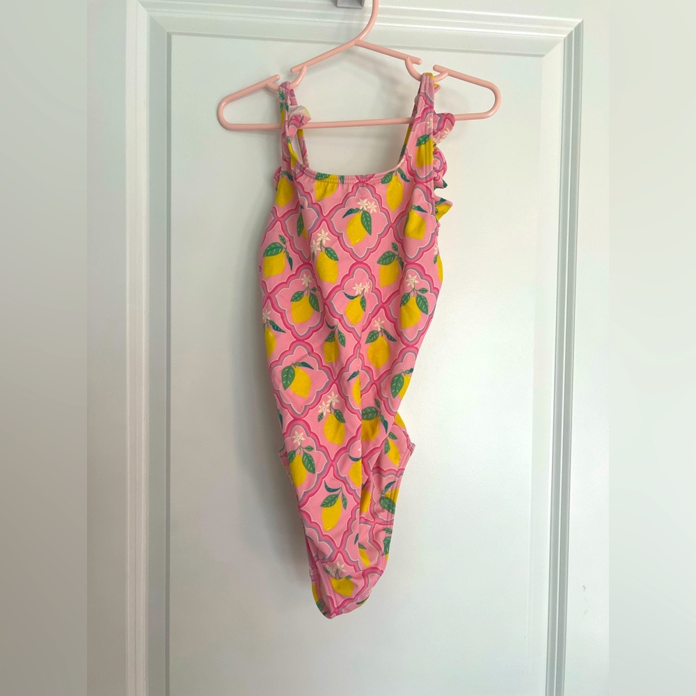 Mini Boden Lemon Swimsuit size 7/8